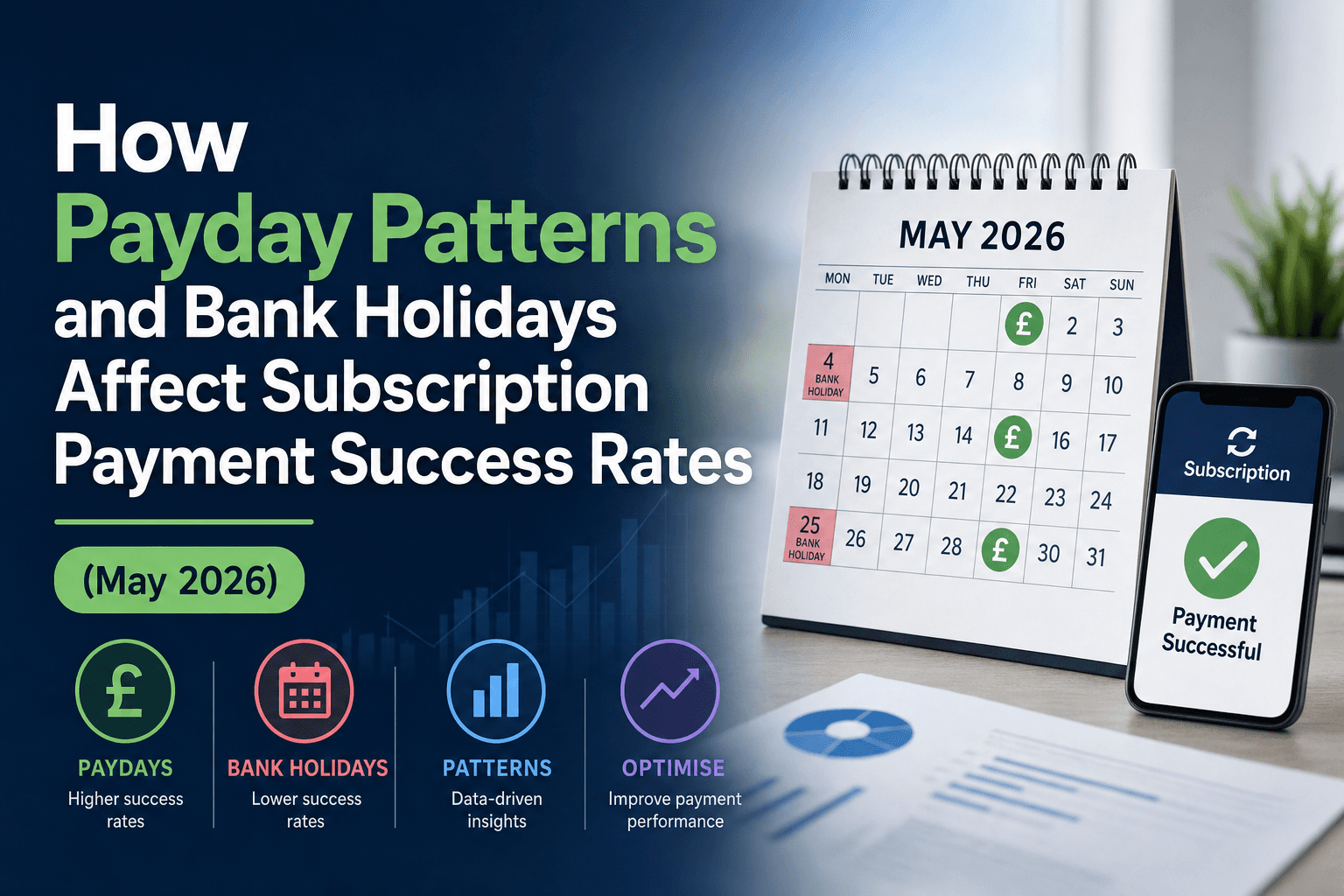 How Payday Patterns and Bank Holidays Affect Subscription Payment Success Rates (May 2026)